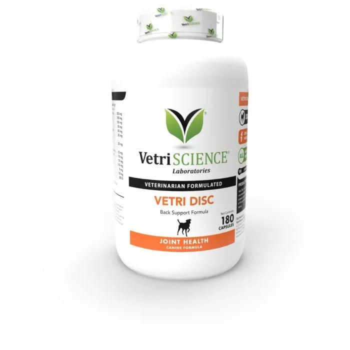 Vetri Disc Spinal Support Supplement for Dogs (180 Capsules)