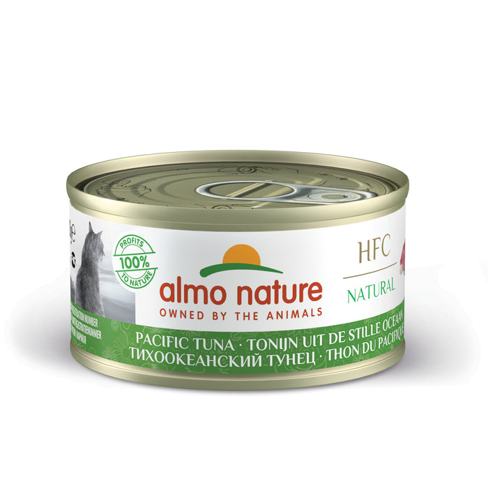 Almo Nature HFC NATURAL Cat Canned Food 70g Pacific Tuna