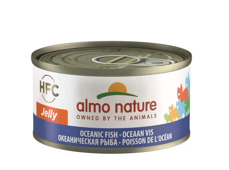 Almo Nature HFC JELLY Cat Canned Food 70g Ocean Fish