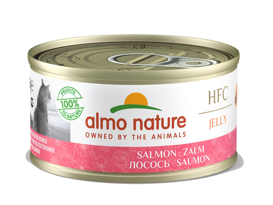 Almo Nature HFC JELLY Cat Canned Food 70g Salmon
