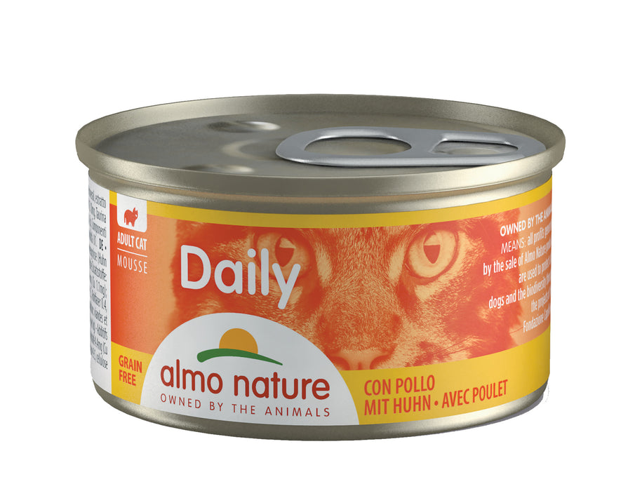 Almo Nature Daily Mousse Cat Canned Food 85g Chicken