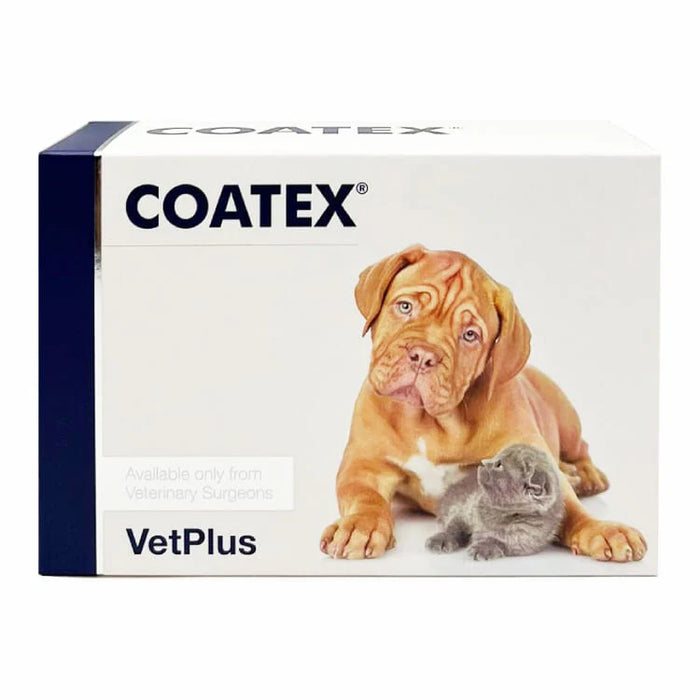 VetPlus COATEX ® Skin and Coat Supplement for Dogs and Cats (240 Capsules)