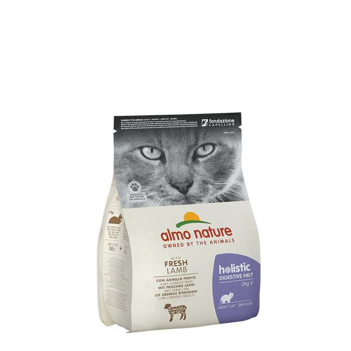 Almo Nature HOLISTIC Cat Functional Digestive Help w/ Fresh Lamb 2kg
