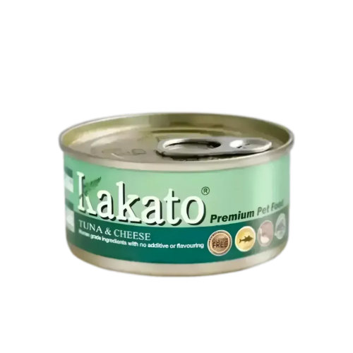 Kakato Tuna & Cheese 70g Grain-Free Canned Cat & Dog Food