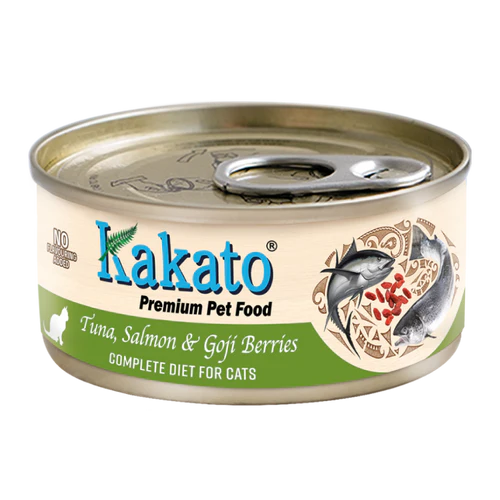 Kakato Tuna, Salmon & Goji Berries 70g Grain-Free Canned Cat & Dog Food