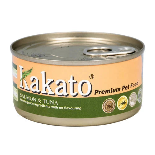 Kakato Salmon & Tuna 170g Grain-Free Canned Cat & Dog Food