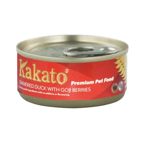 Kakato Simmered Duck With Goji Berries 70g Grain-Free Canned Cat & Dog Food
