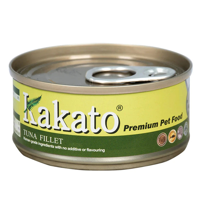 Kakato Tuna Fillet 70g Grain-Free Canned Cat & Dog Food