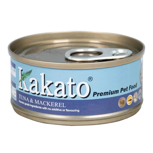 Kakato Tuna & Mackerel 70g Grain-Free Canned Cat & Dog Food