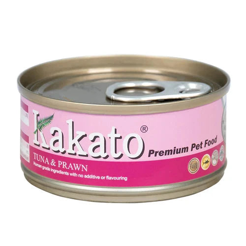 Kakato Tuna & Prawn 70g Grain-Free Canned Cat & Dog Food