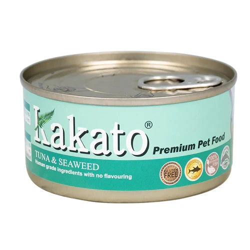 Kakato Tuna & Seaweed 170g Grain-Free Canned Cat & Dog Food
