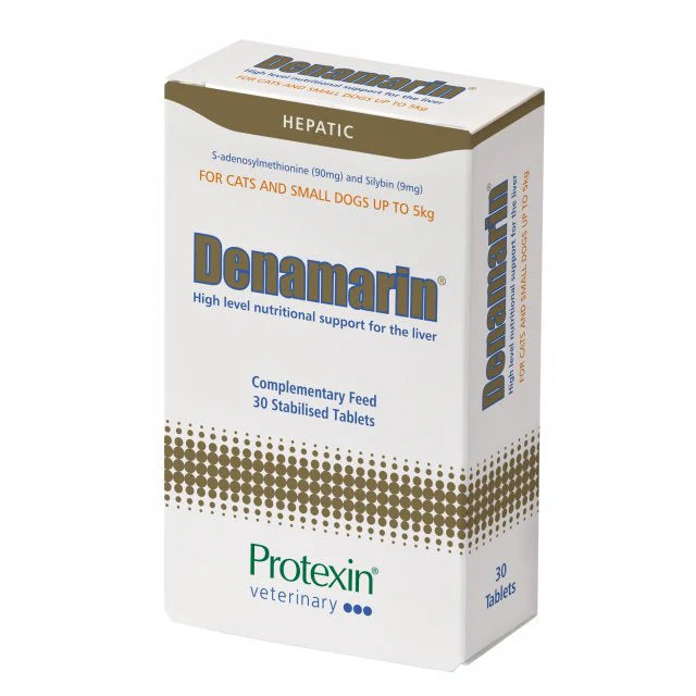 Protexin Denamarin for Dogs and Cats Up to 5kg (30 Tablets)