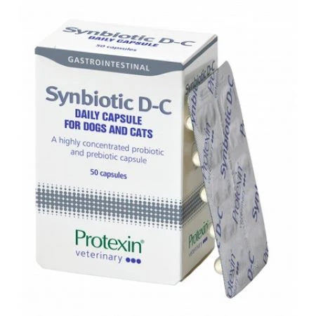Protexin Synbiotic D - C Daily Capsule for Dogs and Cats (50 Capsules)