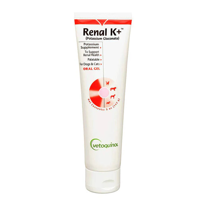 Renal K+ Gel for Dogs & Cats Potassium Supplement Gel (5oz)