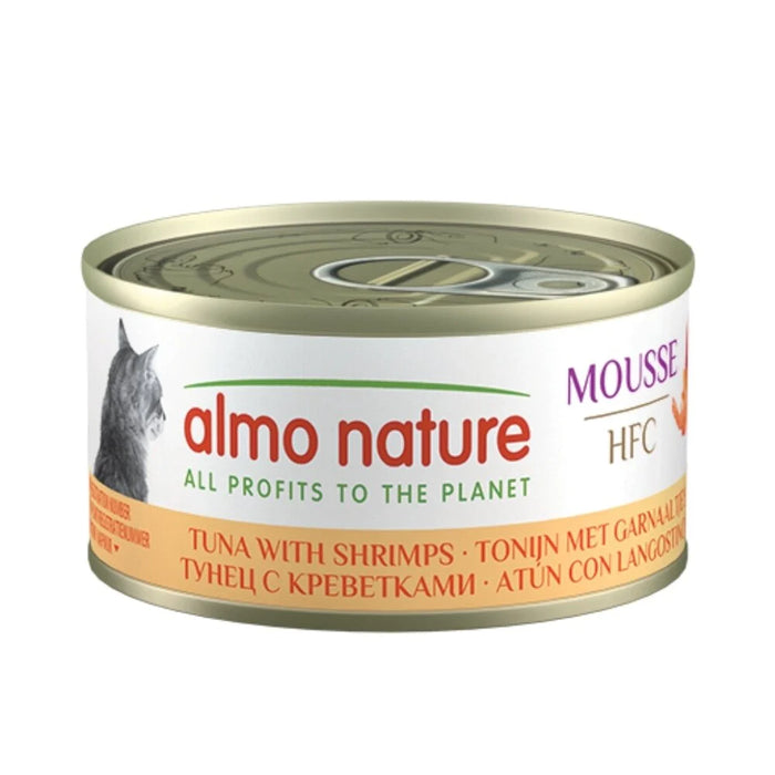 Almo Nature HFC NATURAL Cat Canned Food 70g Tuna & Shrimps
