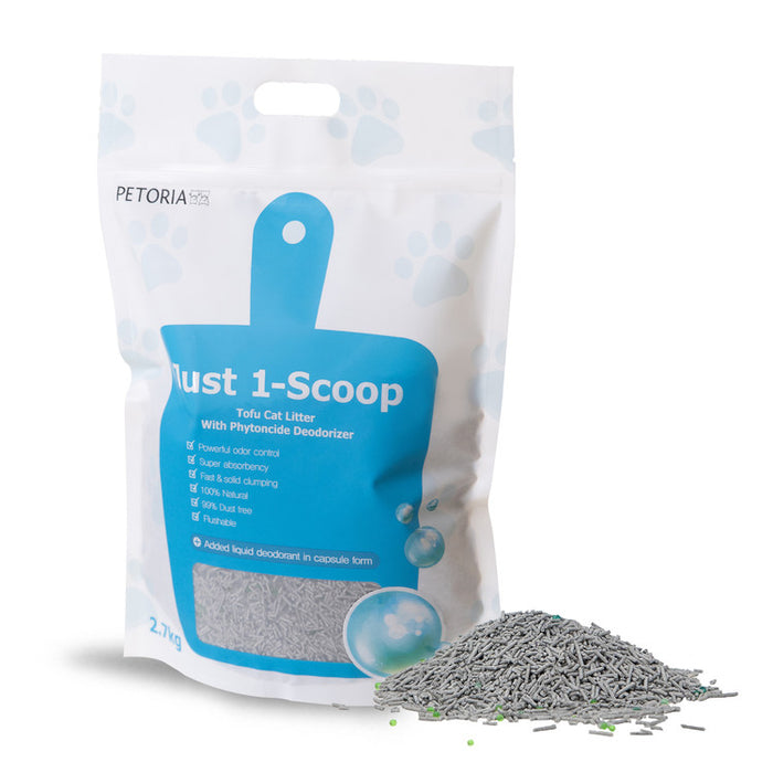 Phytoncide Capsule Tofu Cat Litter 2.7kg