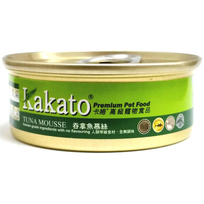 Kakato Tuna Mousse Grain-Free Canned Cat & Dog Food40g