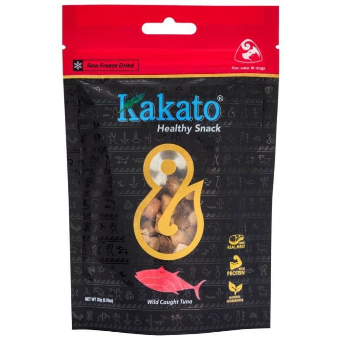 Kakato Freeze-dried Wild-caught Tuna Dice 20g