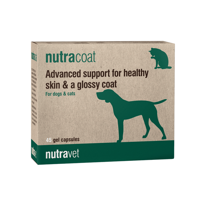 Nutracoat – Advanced Support for Healthy Skin & Glossy Coat (45 Capsules)