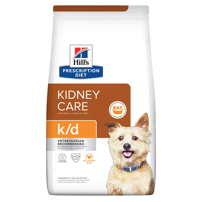 Hill's Prescription Diet - k/d with Chicken Kidney Care Dry Dog Food