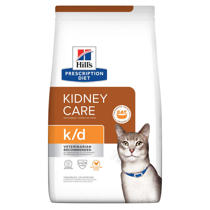 Hill's Prescription Diet - k/d Kidney Care with Chicken Dry Cat Food