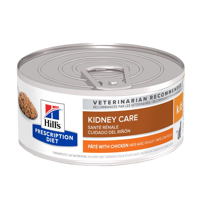 Hill's Prescription Diet - k/d Kidney Care Pâté with Chicken Wet Cat Food