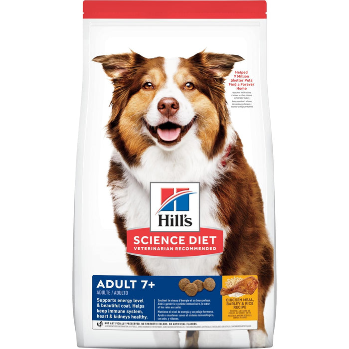 Hill's Science Diet - Adult 7+ Chicken Meal, Barley & Rice Recipe dog food