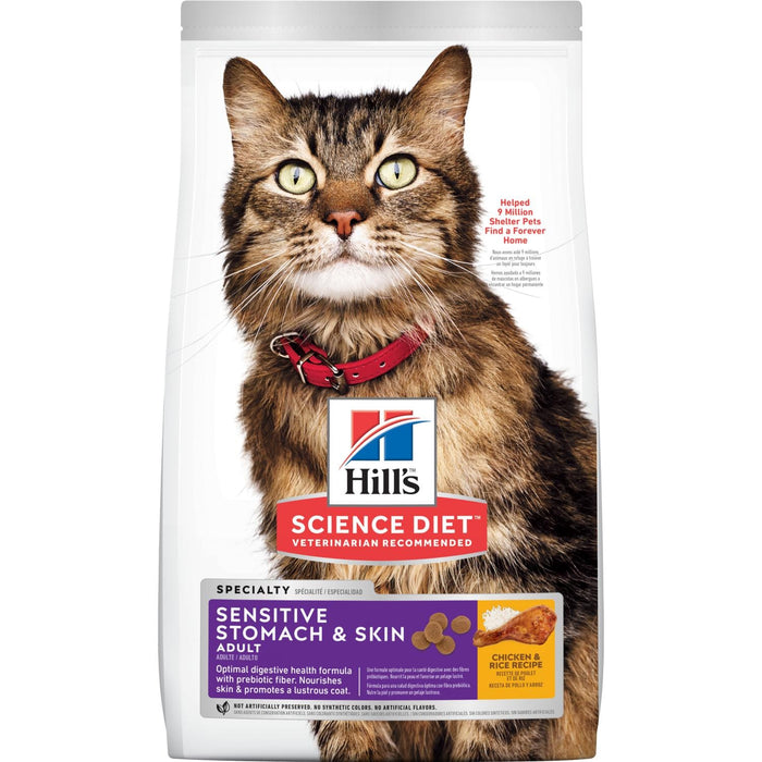 Hill's Science Diet - Adult Sensitive Stomach & Skin cat food