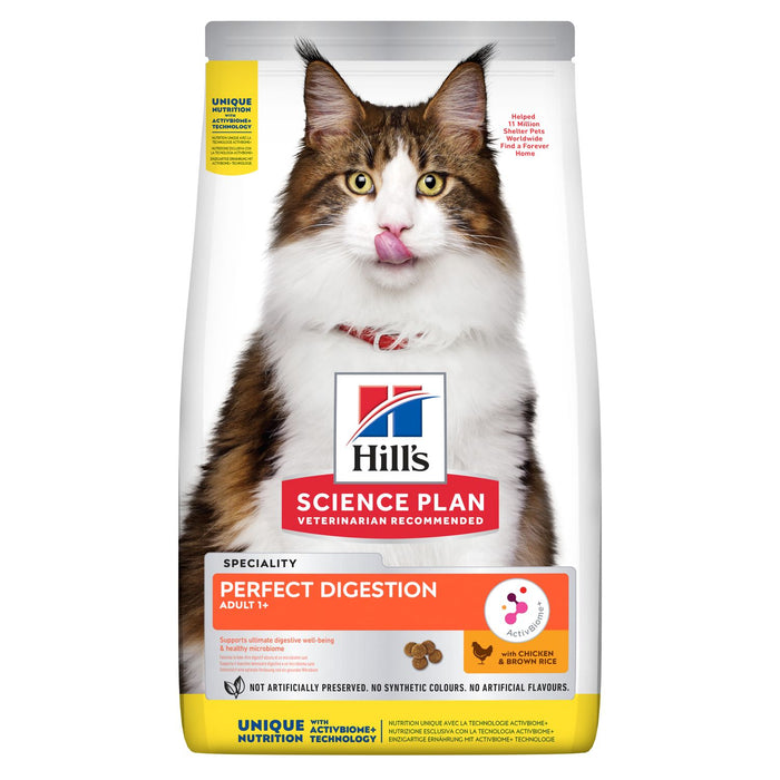 Hill's Science Diet - Perfect Digestion Adult 1+ Cat Food