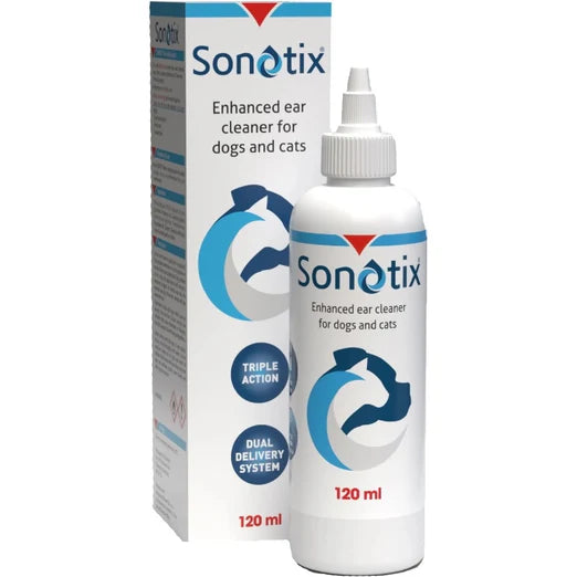 Sonotix Ear Cleaner For Cats & Dogs (120ml)