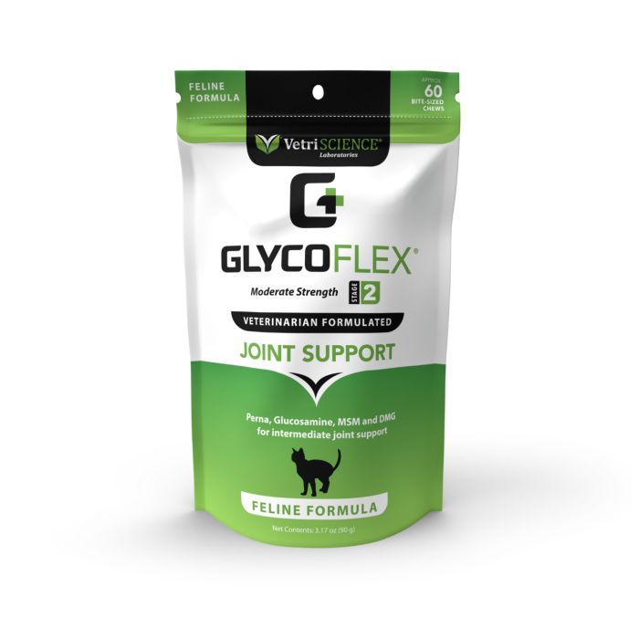 Glyco Flex II Feline Bite Sized Chews (60 Chewable)