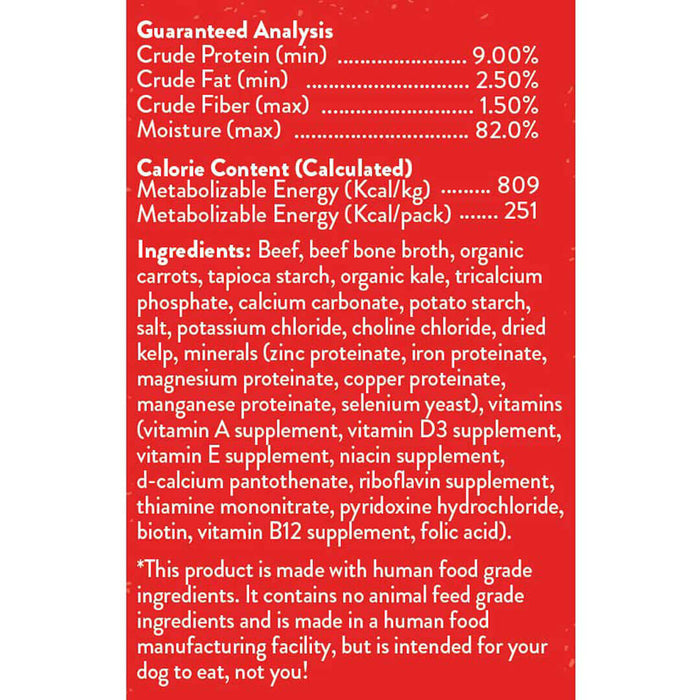 Stella's Stews Grass-Fed Beef Dog Food [Weight : 11oz]