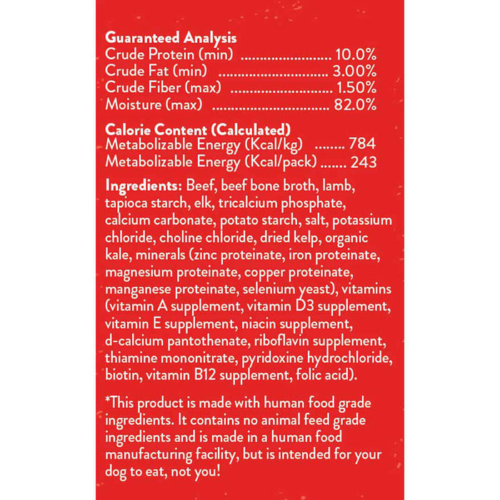 Stella's Stews Red Meat Medley Recipe Wet Dog Food [Weight : 11oz]