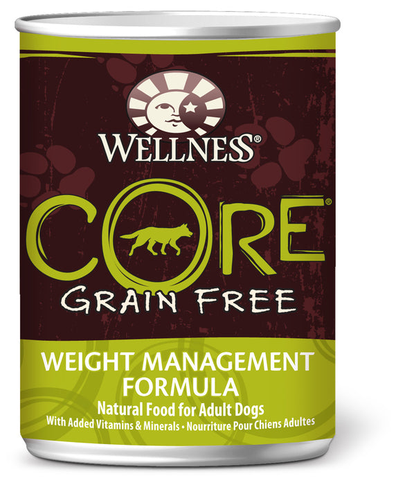Wellness CORE Weight Management Formula Wet Dog Food [Weight: 12.5 oz]