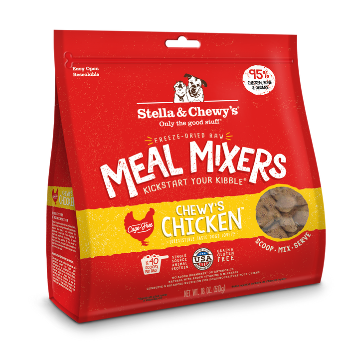 Stella & Chewy's Chicken Meal Mixers for Dogs [Weight : 18oz]