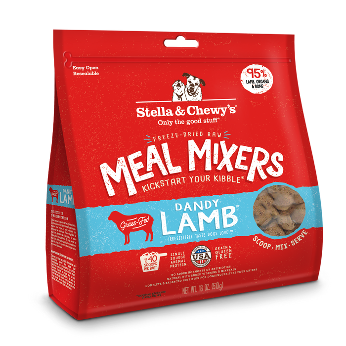 Stella & Chewy's Dandy Lamb Meal Mixers For Dogs [Weight : 18oz]