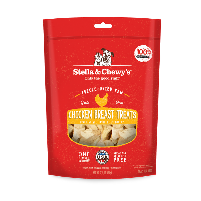 Stella & Chewy's Single Ingredient Chicken Breast Dog Treats [Weight : 2.75oz]
