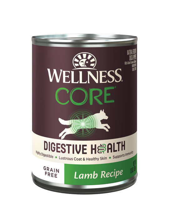Wellness CORE Digestive Health Pate Lamb Wet Dog Food [Weight : 13 oz]