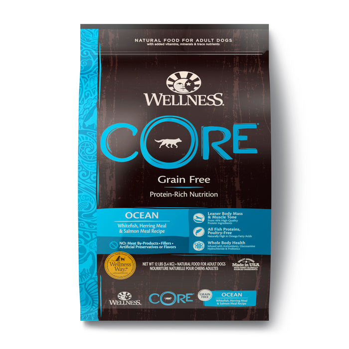 Wellness CORE Ocean Dry Dog Food [Weight: 12 lb]