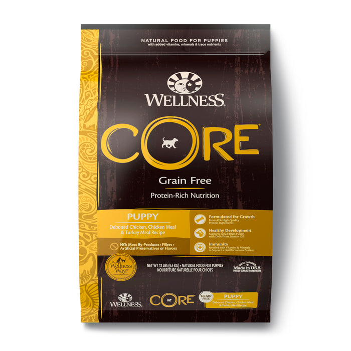 Wellness CORE Puppy Dry Dog Food [Weight: 12 lb]