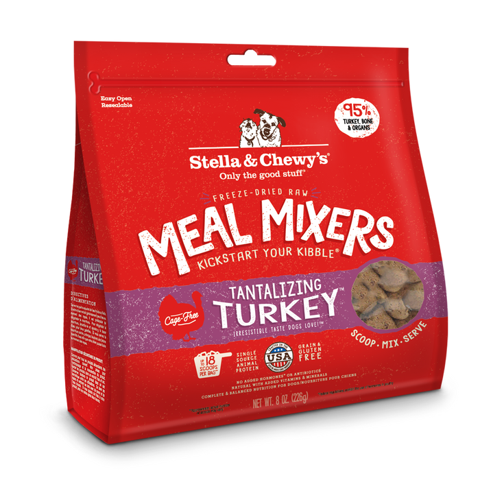 Stella & Chewy's Tantalizing Turkey Meal Mixers for Dogs [Weight : 8oz]
