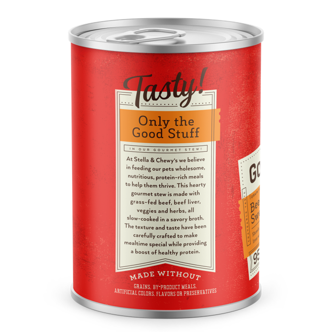 Stella & Chewy's Gourmet Stew For Dogs -  Beef, Green Bean & Sweet Potato [Weight : 12.5 oz]