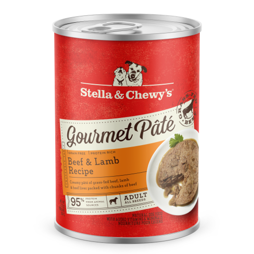 Stella & Chewy's Gourmet Pate For Dogs -  Beef & Lamb Recipe [Weight : 12.5 oz]