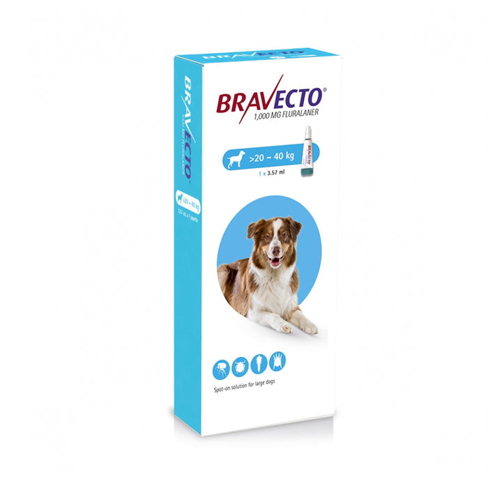 Bravecto Spot On Flea Prevention for Dogs