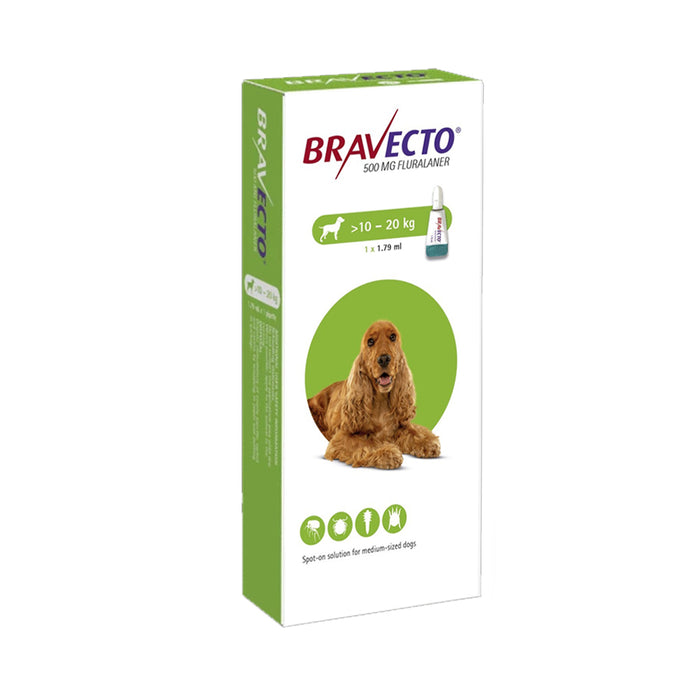 Bravecto Spot On Flea Prevention for Dogs