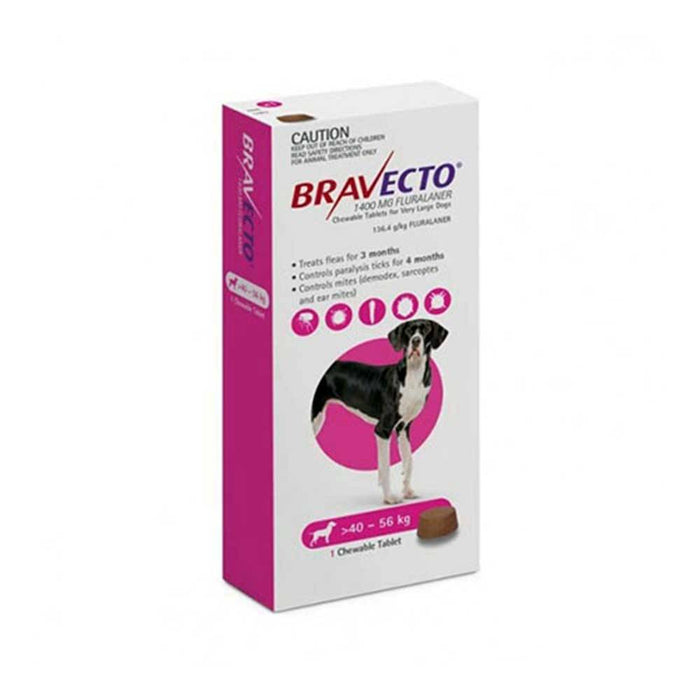 Bravecto Flea Prevention Chewable Tablet for Dogs