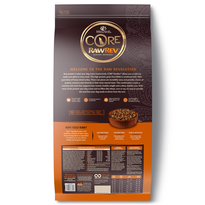 Wellness CORE RawRev Original Dry Dog Food [Weight: 20 lb]