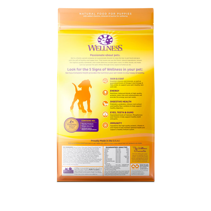 Wellness Complete Health Puppy Dry Dog Food [Weight: 5 lb]