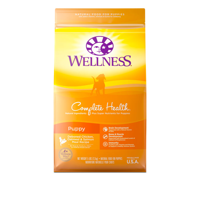 Wellness Complete Health Puppy Dry Dog Food [Weight: 5 lb]