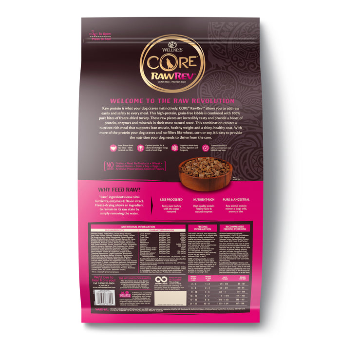 Wellness CORE+ Small Breed Original Dry Dog Food [Weight: 10 lb]
